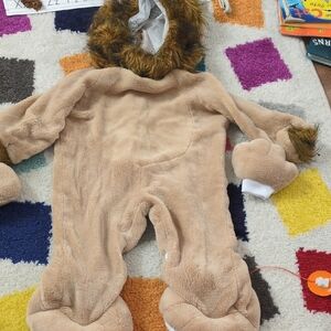 Spirit Tan Furry Kids One Piece Footie